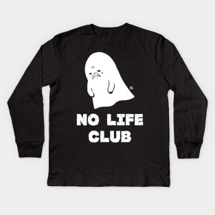 No Life Club Kids Long Sleeve T-Shirt